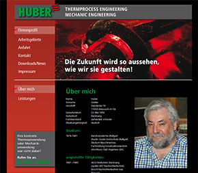 Screenshot Internetseite